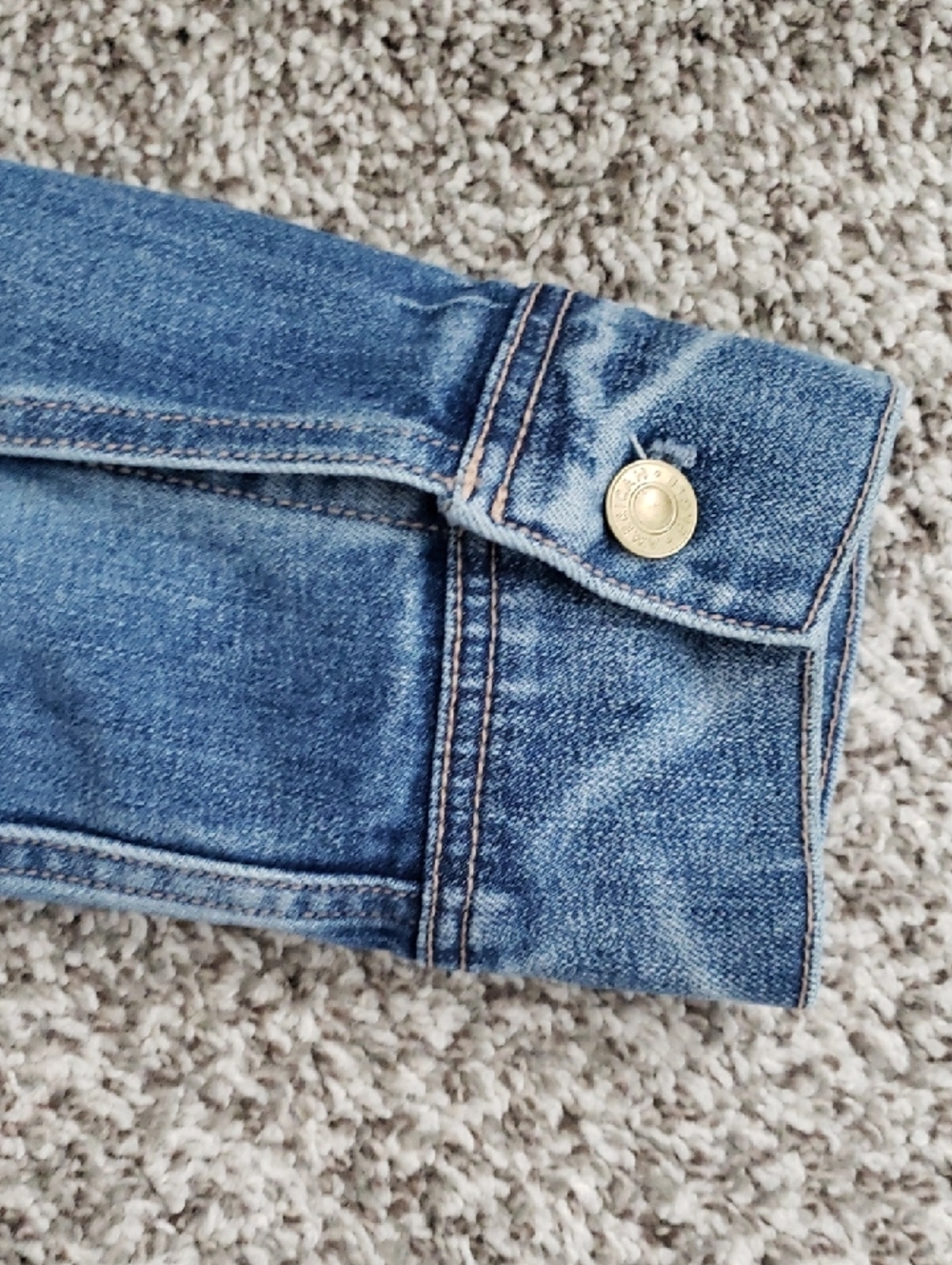 American Eagle Preppy Denim Jacket Never Worn - Picture 6 of 9